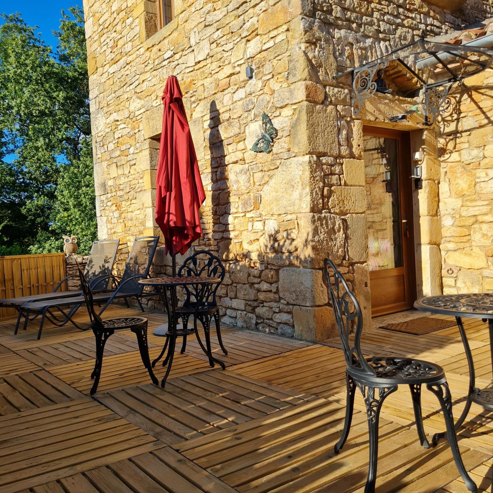 Domaine Du Cardou Hotell Puy-lʼÉvêque Exteriör bild